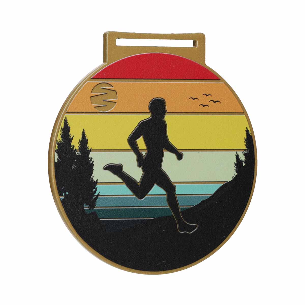 medal sportowy biegowy złoty 05