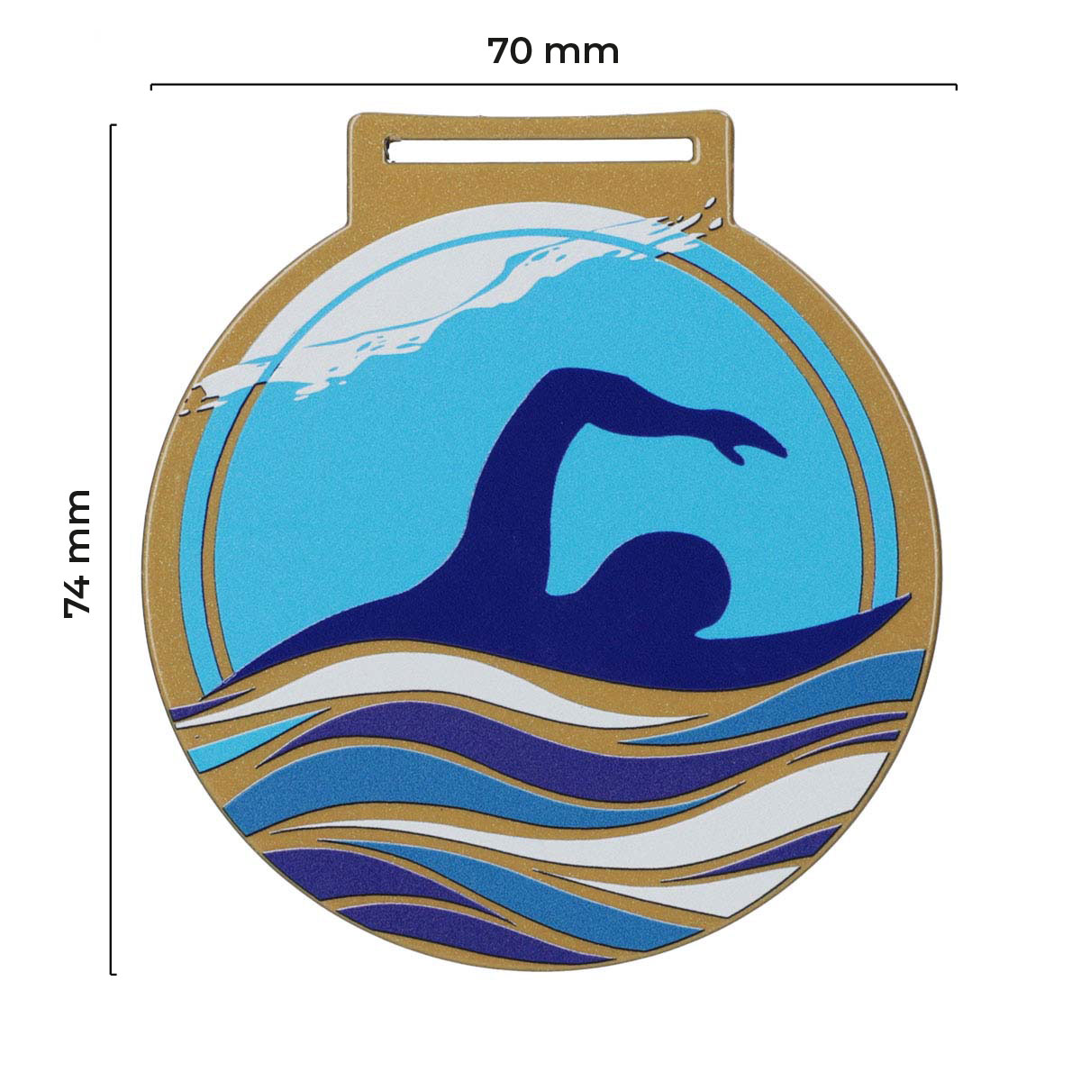 medal-pływacki-złoty-sportowy